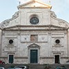 The façade of the Basilica of Sant'Agostino