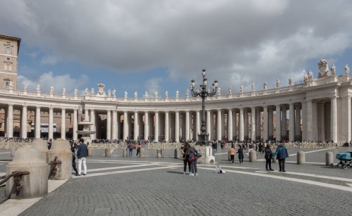 Colonnade in St. Peter Square, Gian Lorenzo Bernini