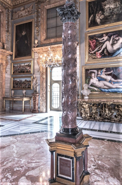 Galleria Colonna, Palazzo Colonna, Venus, Cupid, and Satyr, Bronzino