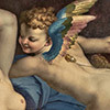 Venus, Cupid, and Satyr, Bronzino fragment, Galleria Colonna, Palazzo Colonna