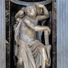 Kaplica Chigich, posąg Eliasza, Lorenzetto, bazylika Santa Maria del Popolo