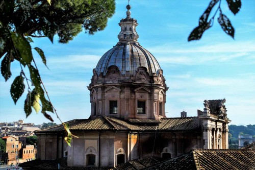 Pietro da Cortona, dome of the Church of Sant Luca e Martina