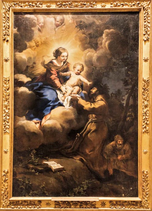 Pietro da Cortona, Madonna with St. Francis, Musei Vaticani – Pinacoteca Vaticana