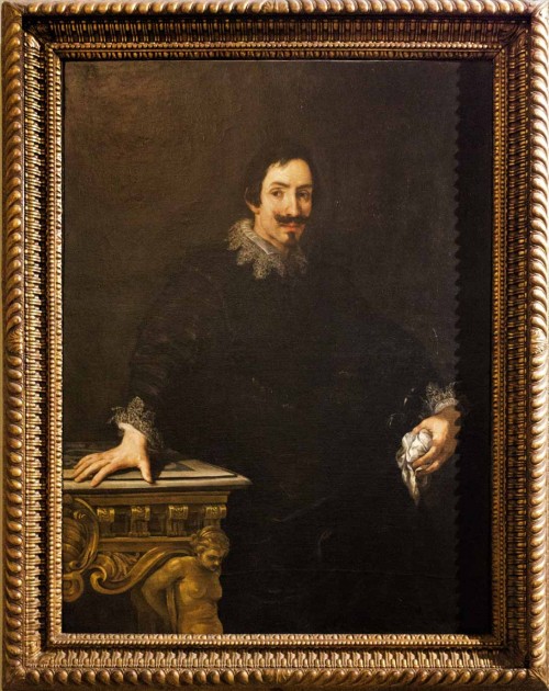 Pietro da Cortona, Portrait of Marcello Sacchetti, the first significant patron of the artist, Galleria Borghese