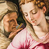 Madonna ze św. Anną, Chrystusem i Janem Chrzcicielem, fragment, Bronzino, Galleria Colonna - Palazzo Colonna