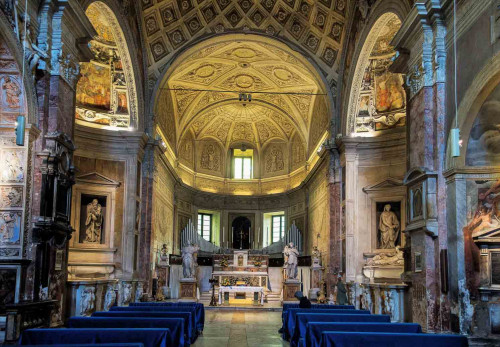 Wnętrze kościoła San Pietro in Montorio
