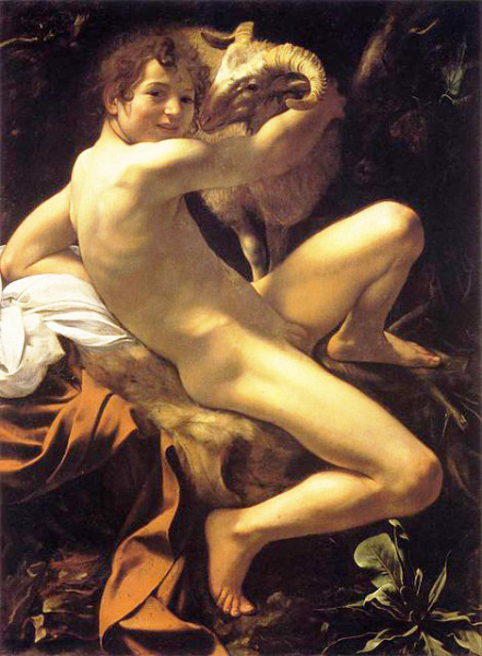 Święty Jan Chrzciciel, Caravaggio, Musei Capitolini, zdj. Wikipedia