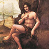 Bachus (Jan Chrzciciel), Leonardo da Vinci, zdj. Wikipedia