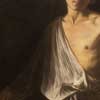 Dawid z głową Goliata, fragment, Caravaggio, Galleria Borghese