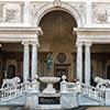 Bartolomeo Ammannati, villa Medici, casino - garden facade, fragment (loggia of Lions and Mercury)