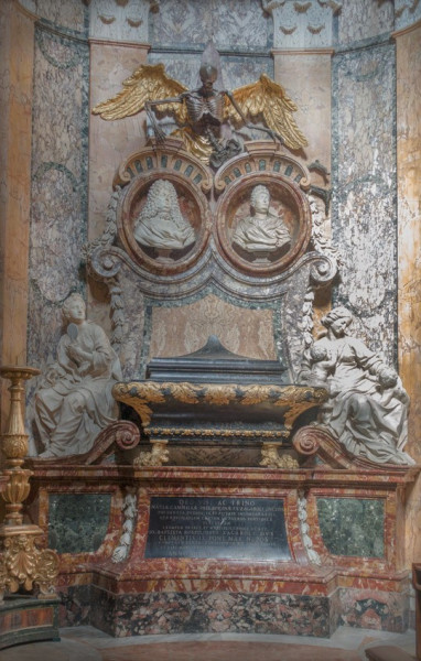 Nagrobek Marii Camilli i Giambattisty Rospigliosi-Pallavicini, kościół San Francesco a Ripa