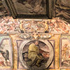 Studiolo (Sala delle Stagioni), allegory of winter Zimy, Jacopo Zucchi, Palazzo Firenze