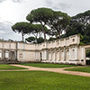 Villa Giulia, courtyard between the casino and the nymphaeum