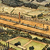 Hippodrome in the complex of the Maxentius villa, reconstruction, pic. Wikipedia