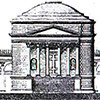 Mauzoleum Romulusa (willa Maksencjusza) w czasach antycznych, rekonstrukcja, zdj. Wikipedia