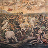 Bitwa przy moście Mulwijskim, (fragment), Giulio Romano, Stanze Rafaela, Pałac Apostolski (Musei Vaticani)