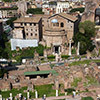 The Temple of Romulus on Forum Romanum