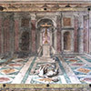 The Hall of Constantine, ceiling decoration - Triumph of the Christian faith, Apostolic Palace (Musei Vaticani)