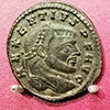 Maxentius, a Roman coin from the time of his reign over Rome