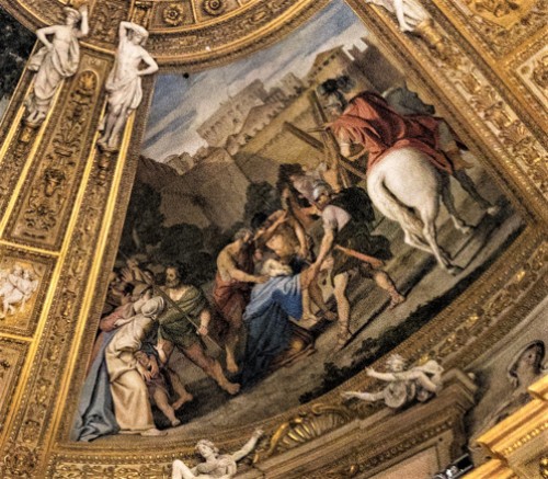 Domenichino, apse frescoes, Basilica of Sant’Andrea della Valle