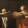 Saint Jerome, Caravaggio, Galleria Borghese