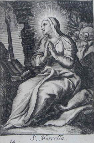 Saint Marcella, pic. Wikipedia