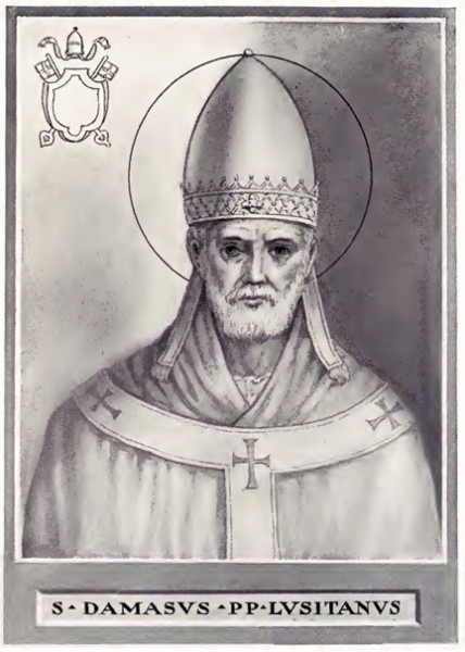 Domniemany portret papieża Damazego I, zdj. Wikipedia