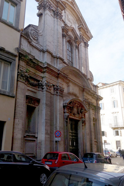 Façade of the Church of San Girolamo della Carità