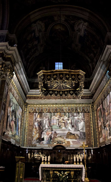 Pietro Gagliardi, paintings showing the life of St. Jerome in the church San Girolamo dei Croati