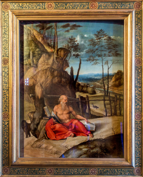 Saint Jerome in Penitence, Museo nazionale di Castel Sant'Angelo