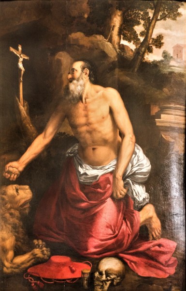 Saint Jerome, Venetian school, Galleria Nazionale d'Arte Antica, Palazzo Corsini
