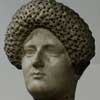 Portrait of Domitia, the wife of Emperor Domitian, National Museum in Warsaw, pic. Wikipedia