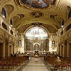 Santa Cecilia - wnętrze kościoła