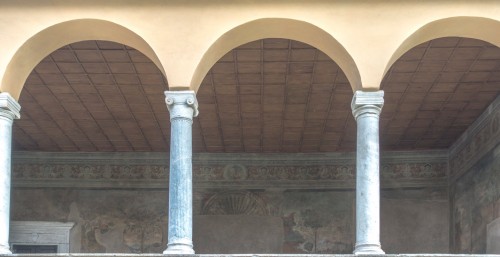 Casina del Cardinal Bessarione (Cardinal Bessarion's holiday home) - loggia arcades