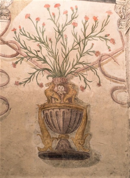 Casina del Cardinal Bessarione (dom letniskowy kardynała Bessariona) - dekoracja wnętrza