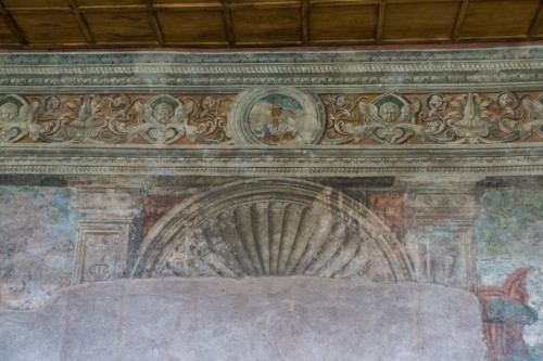 Casina del Cardinal Bessarione (Cardinal Bessarion's holiday home) - decoration of the loggia