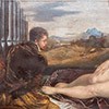 Tycjan, Wenus słuchająca muzyki, Gemäldegalerie, Berlin