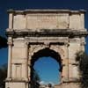 The Arch of Titus on Forum Romanum