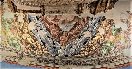 Antoniazzo Romano, frescoes in the Chapel of Cardinal Bessarion, Basilica of Santi XII Apostoli