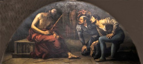 Mocking Christ, David de Haen, Pieta Chapel, Church of San Pietro in Montorio
