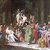 Initiation in the Roman brotherhood of Bentvueghels, anonymous painter, pic. Wikipedia