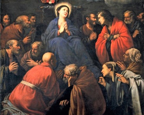 Przejście Marii, fragment, Carlo Saraceni, kościół Santa Maria della Scala