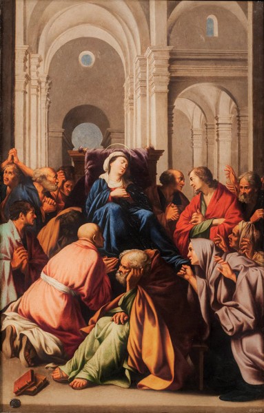 Śmierć Marii, Carlo Saraceni, Accademia di Belle Arti, Wenecja