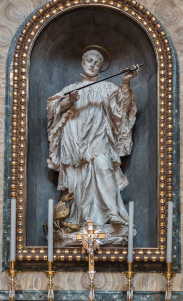 Pierre Le Gros, State of St. Francis Xavier (Francesco Saverio), Church of Sant’Apollinare