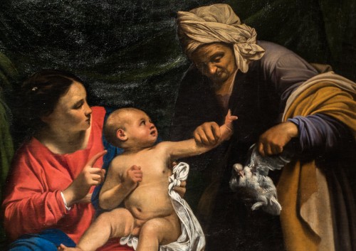 Carlo Saraceni, Madonna with Child and St. Anne, fragment, Galleria Nazionale d’Arte Antica, Palazzo Barberini