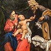 Madonna z Dzieciątkiem i św. Anną, Carlo Saraceni, Galleria Nazionale d’Arte Antica, Palazzo Barberini