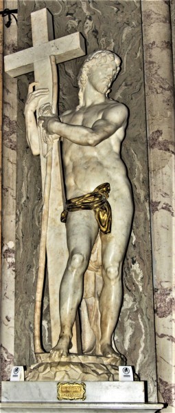 Christ of Minerva (Naked Christ), Michelangelo, Basilica of Santa Maria sopra Minerva