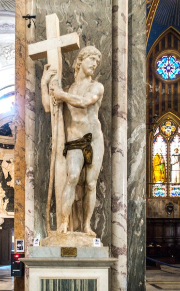 Christ of Minerva (Naked Christ), Michelangelo, Basilica of Santa Maria sopra Minerva
