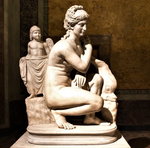Afrodyta i Eros, Museo Nazionale Romano - Palazzo Altemps