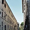 Via del Mascherone, view from Piazza Farnese